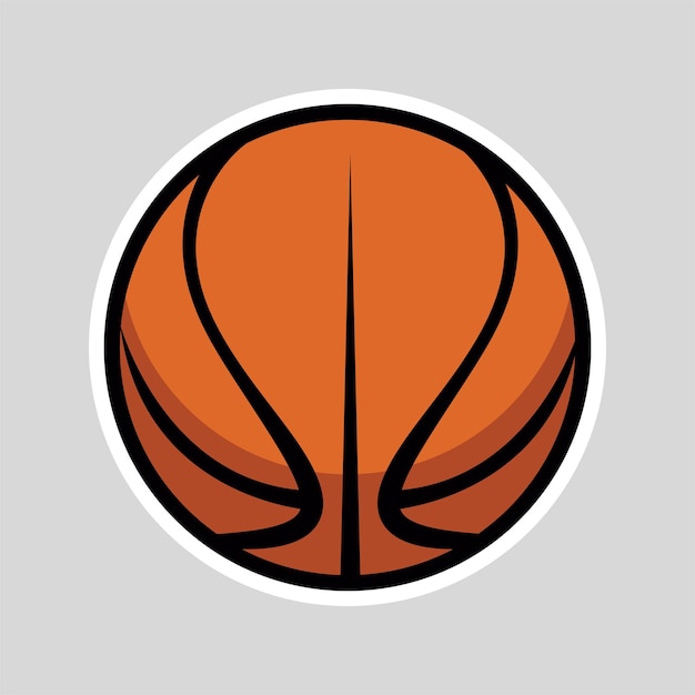 Basketball Icon Vector illustration, Basketball graphic