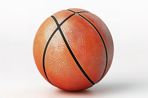 a basketball is shown with a white background and a black stripe