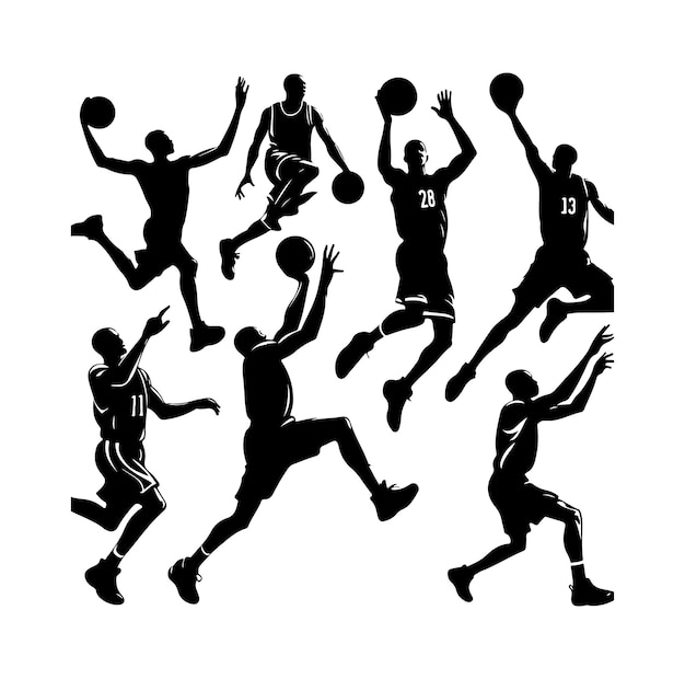 basketball player vector