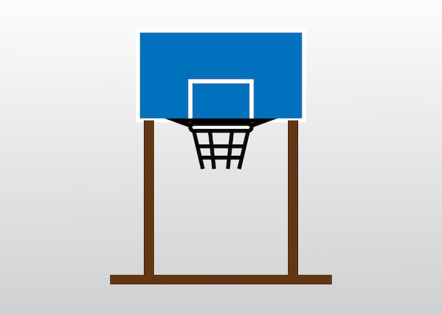 Basketball ring icon logo design template vector isolated illustration