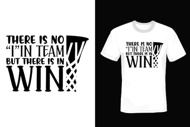 Basketball T shirt design typography vintage