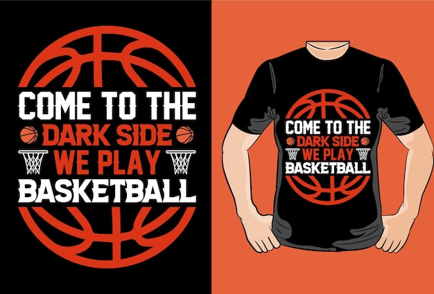 Basketball t shirt design vector