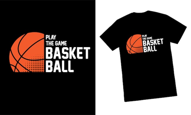 Basketball t shirt design