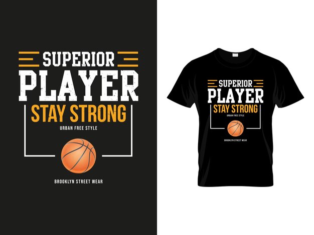 Vector basketball tshirt design