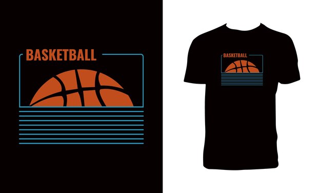 Vector basketball vector t shirt design