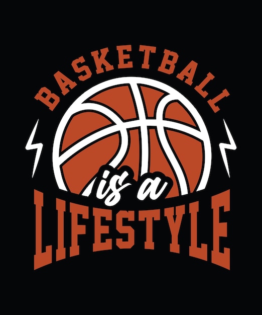 Vector basketball vector tshirt design