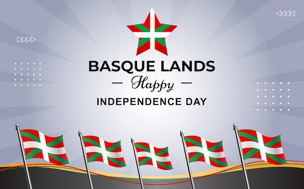 Basque lands Poster for Independence Day