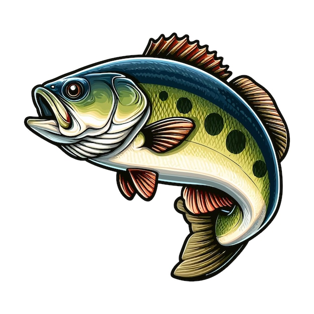 Bass Fish Vector