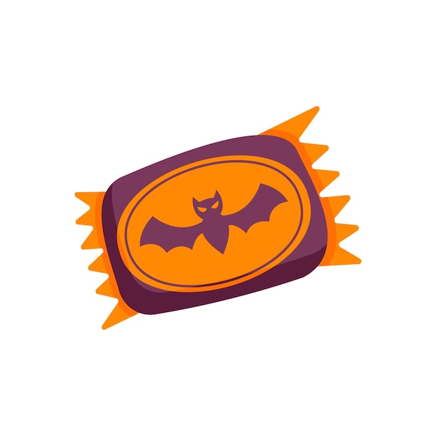 Bat Candy Illustration