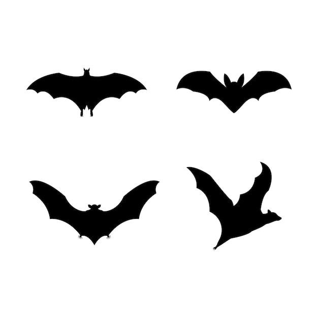 bat icon design template vector