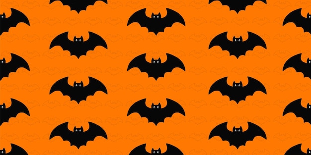 Bat Pattern Illustration