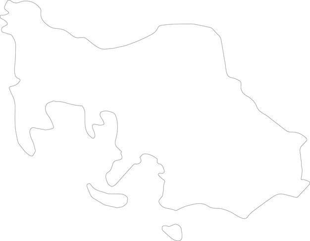 Batangas Philippines outline map