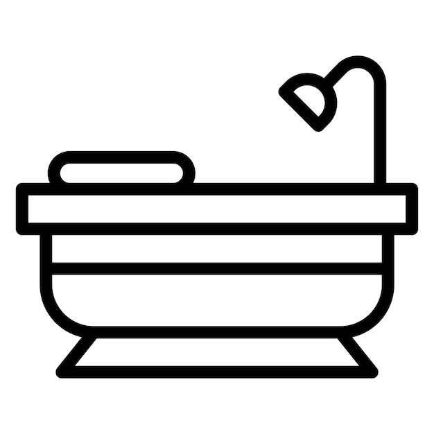 Bathtub Vector Illustration