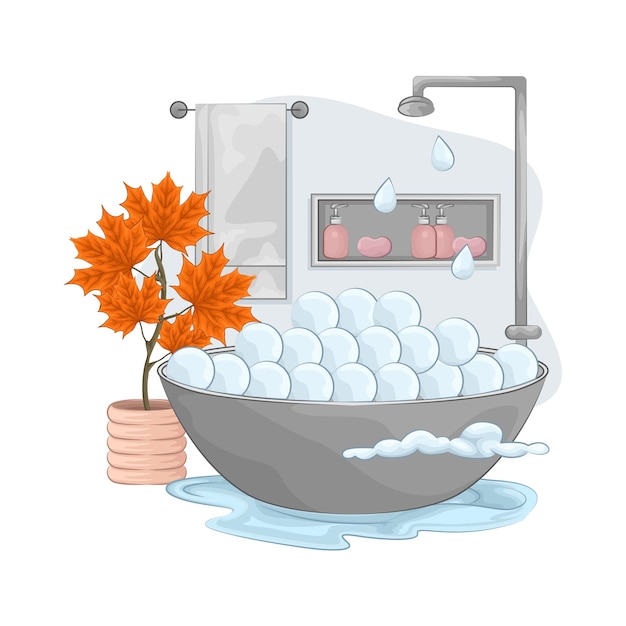 Vector bathtub