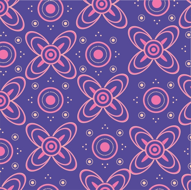 Batik Geometri Pattern Vector