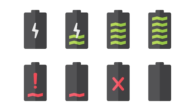 Battery notification vector design