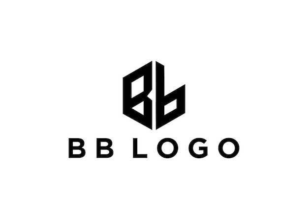 bb logo design vector illustration