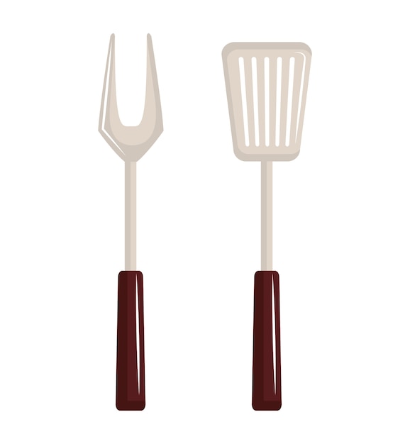 bbq cutlery menu icon