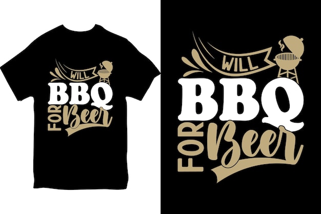 BBQ TShirt design Funny BBQ T shirt Design Father's Day typography BBQ shirts designs