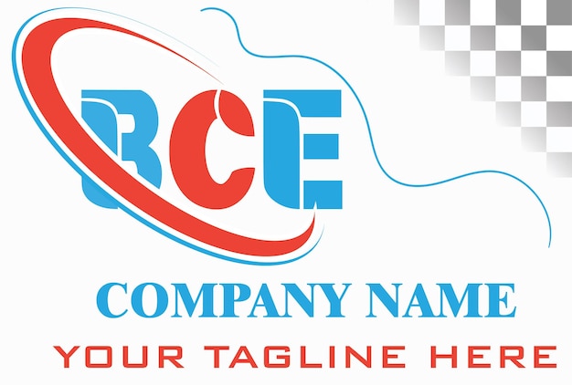 BCE Letter Logo Design