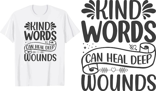 Be kind svg t shirt design