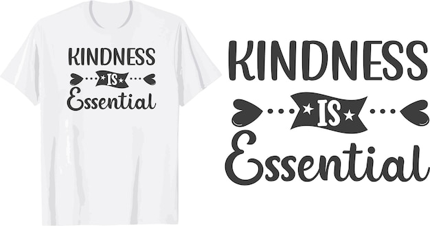 Be kind svg t shirt design