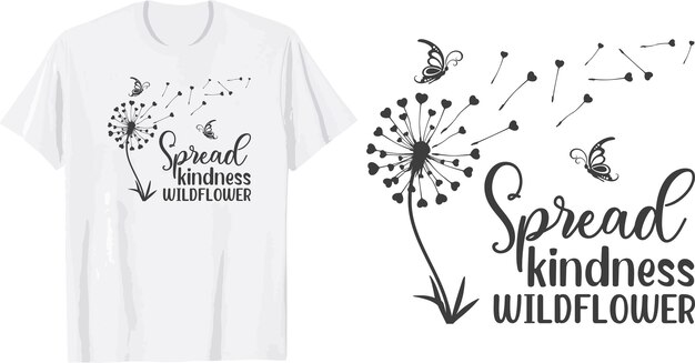 Vector be kind svg t shirt design