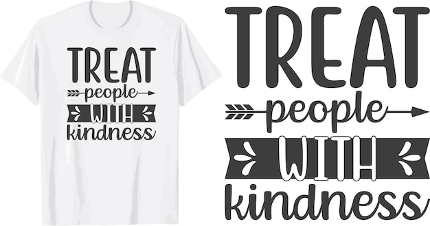 Be kind t shirt design