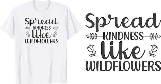 Be kind t shirt design