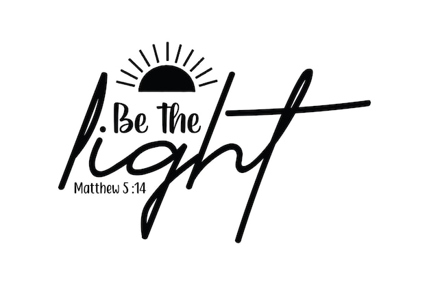 Be the Light svg