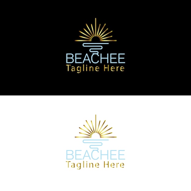 Beach logo design 2