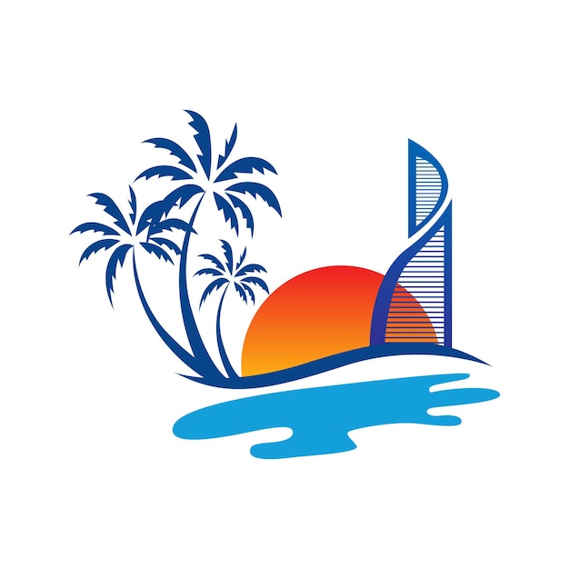 Beach Logo Design