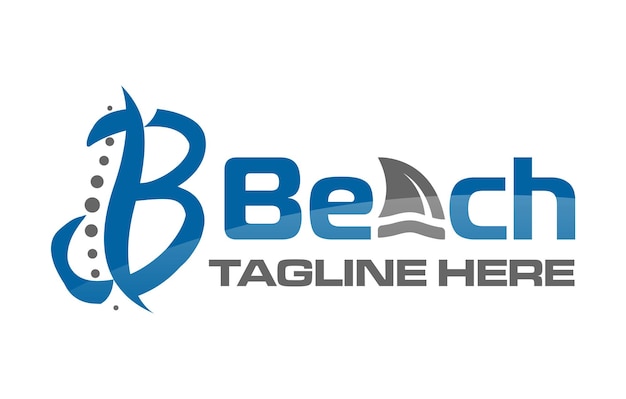 beach logo vector chiropractor logo creation