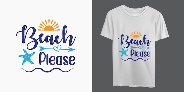 Beach Please Vector