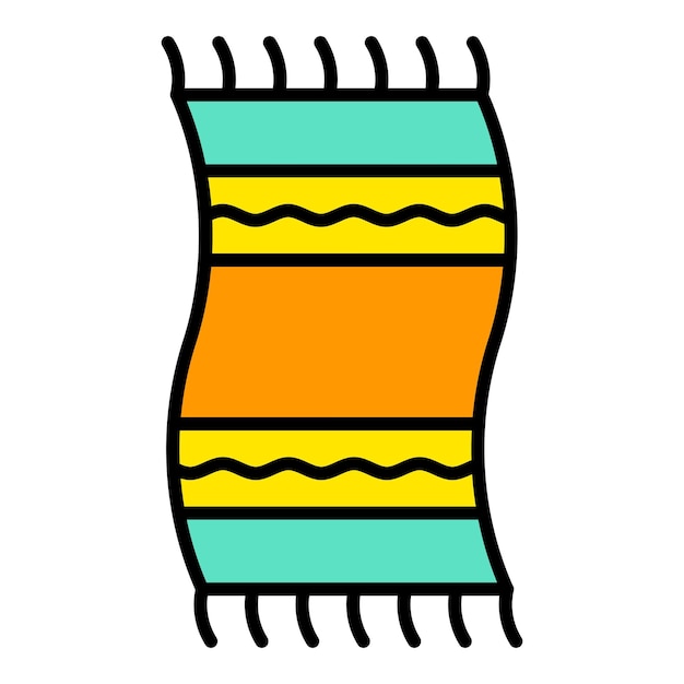 Beach Towel Icon