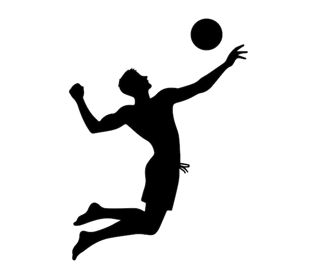 Vector beach volleyball vector beach volleyball vector icon in flat style