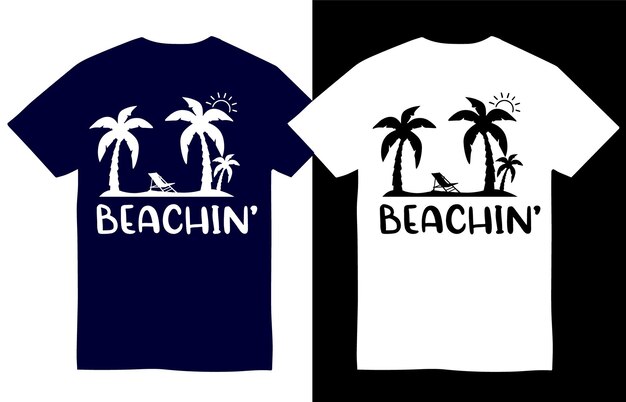 Vector beaching svg t shirt design