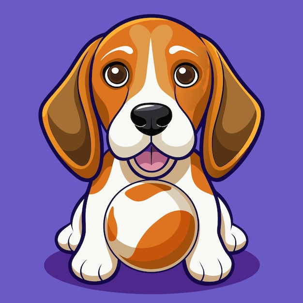 Beagle dog vector