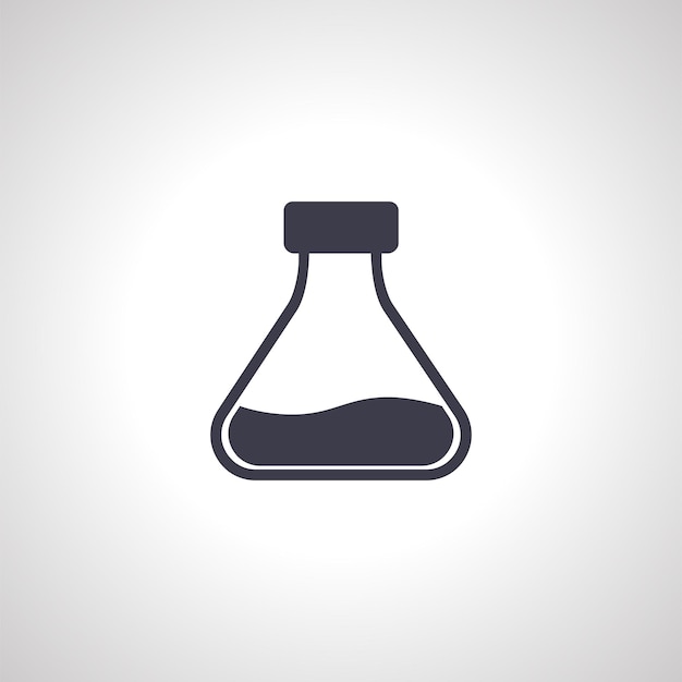 Beaker icon laboratory flask icon