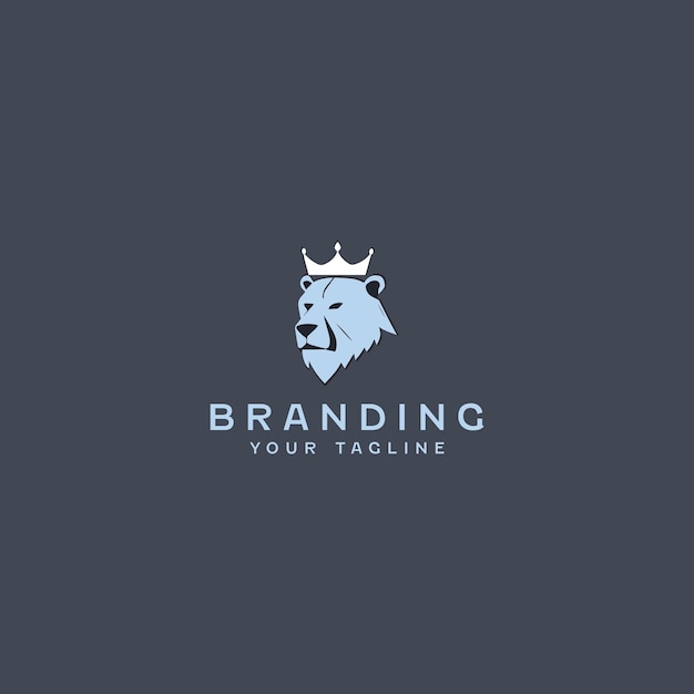 Bear King Logo Design Template