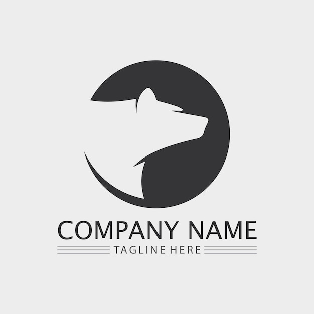 Bear logo and animal vector design graphic illustration