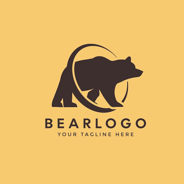 Bear Logo Design Bear Minimal Modern Logo Design