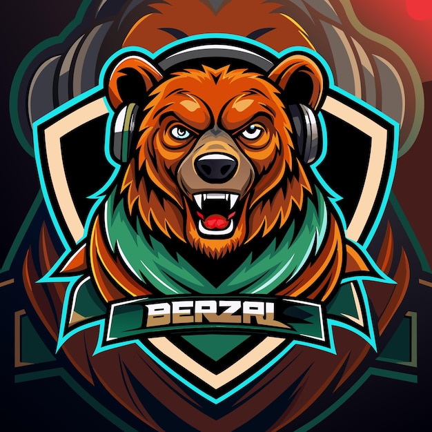 Vector bear logo