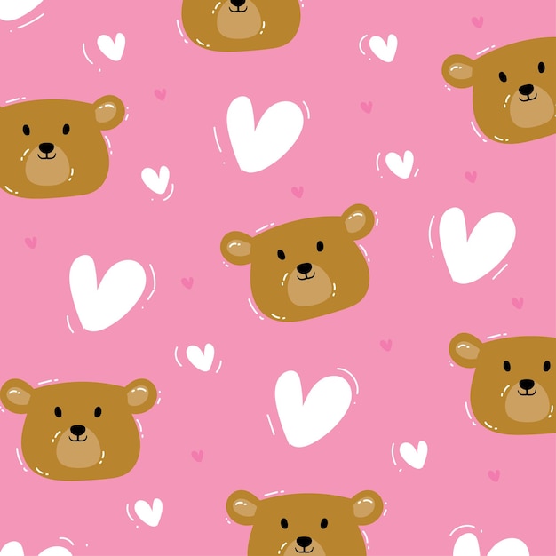 bear seamless pattern