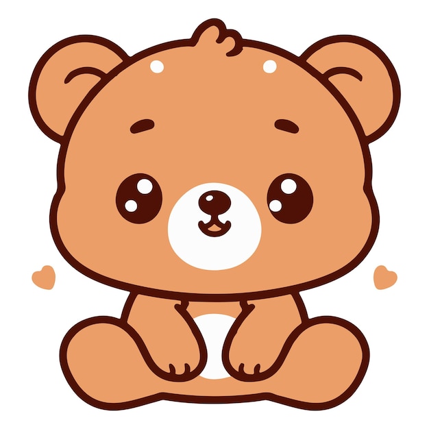 A Bear Vector Art Illustration EPS File