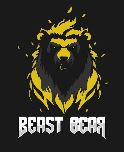 Beast Bear Esport Gaming logo