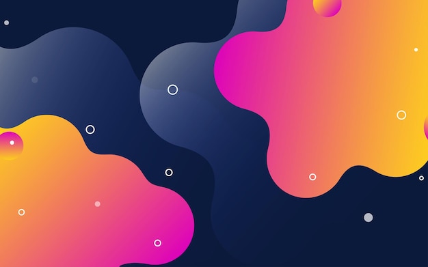 Beautiful abstract Blob background