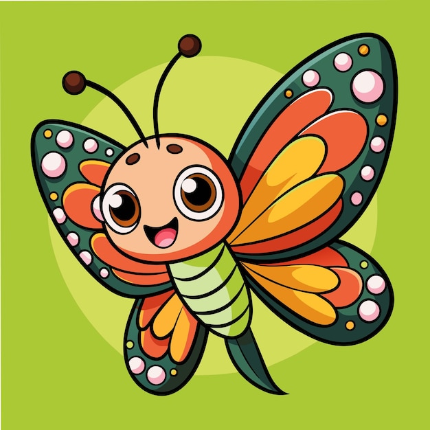 Beautiful butterfly vector