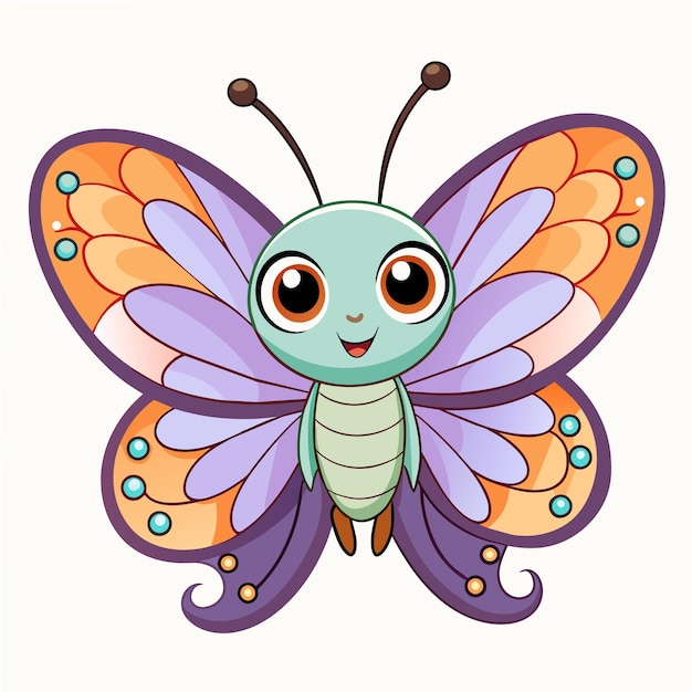 Beautiful butterfly vector