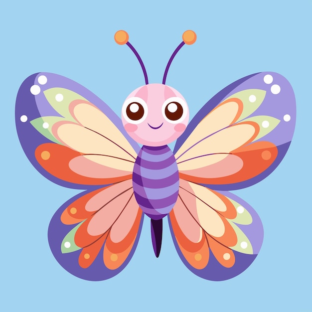 Beautiful butterfly vector